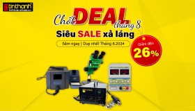 Chốt DEAL Tháng 8 - Siêu SALE xả láng