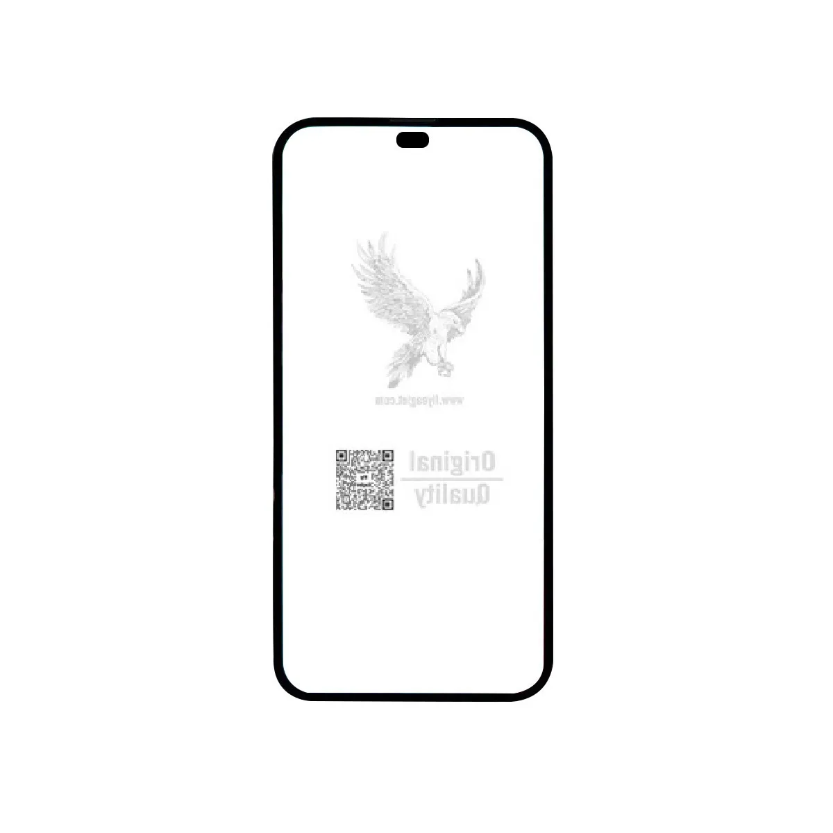 Mặt kính luôn keo iPhone 14 Pro Max (Đại Bàng)