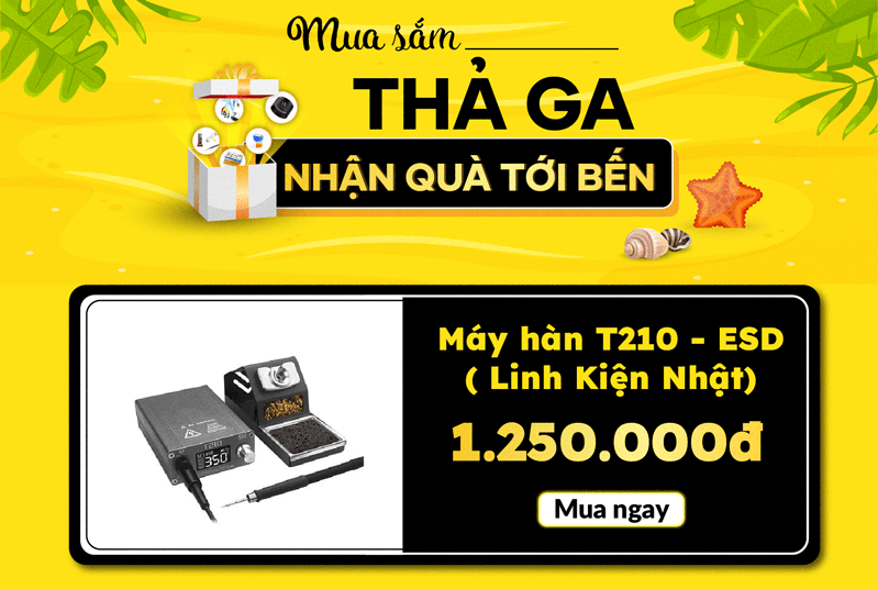 Máy hàn T210 - ESD ( Linh Kiện Nhật)
