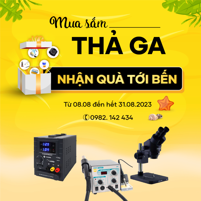 Mua sắm thả ga - nhận quà tới bến