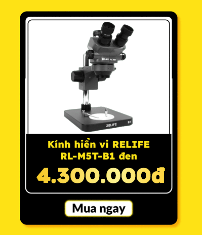 Kính hiển vi RELIFE RL-M5T-B1 đen