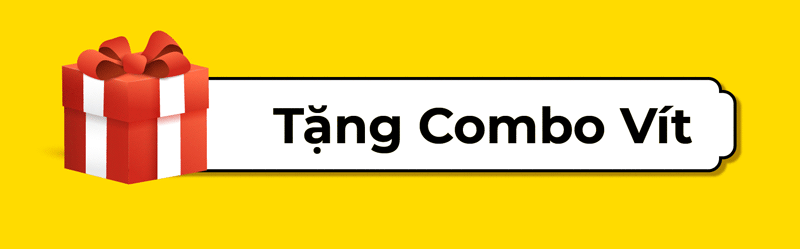 Tặng bộ combo Vít