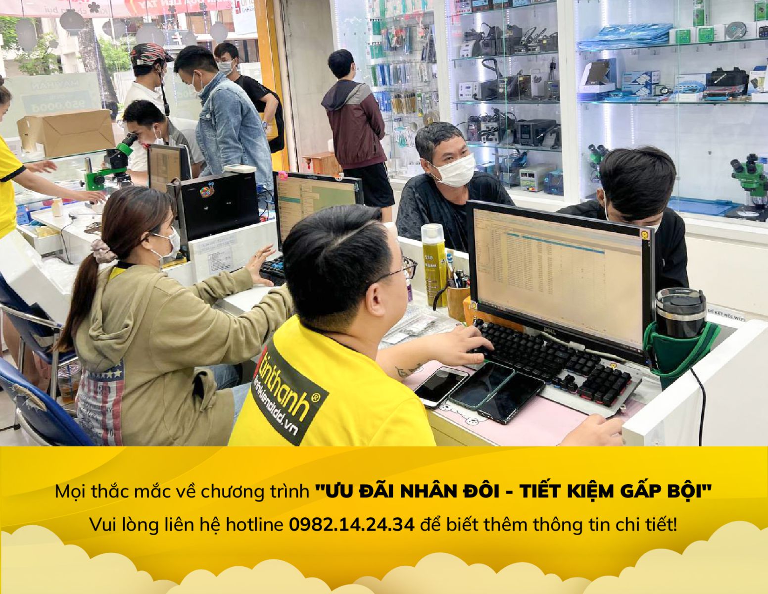 Mọi thắc mắc liên hệ hotline 0982 142 434