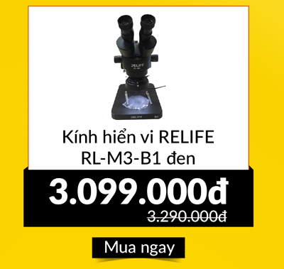 Kính hiển vi RELIFE RL-M3-B1 đen