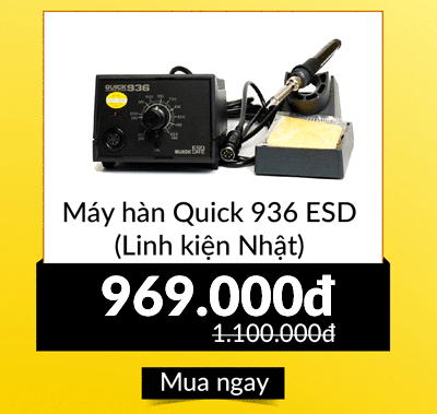Máy hàn Quick 936 ESD (Linh kiện Nhật)