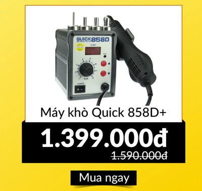 Máy khò Quick 858D+