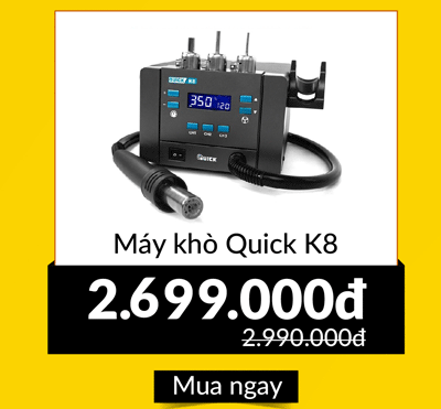 Máy khò Quick K8