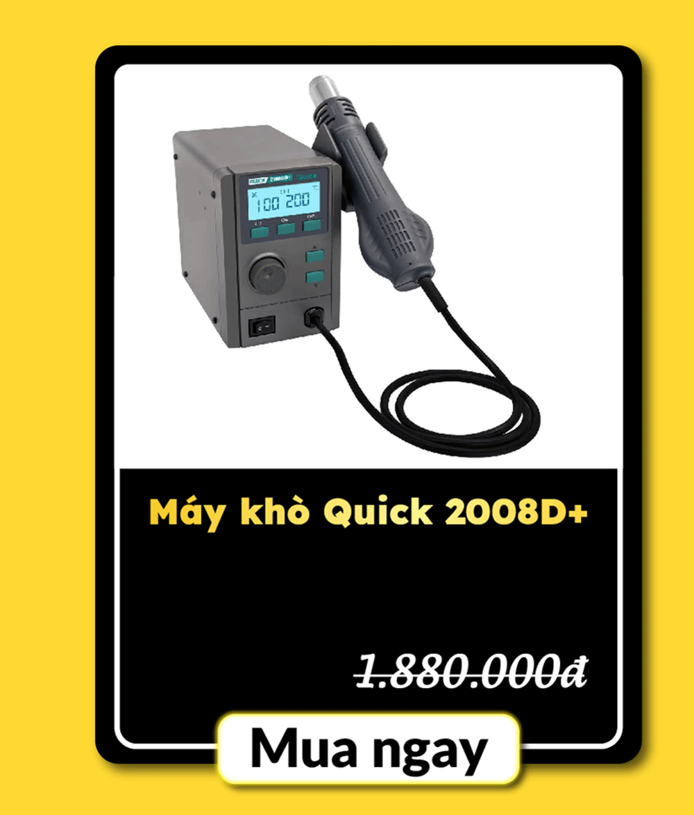 Máy khò Quick 2008D+