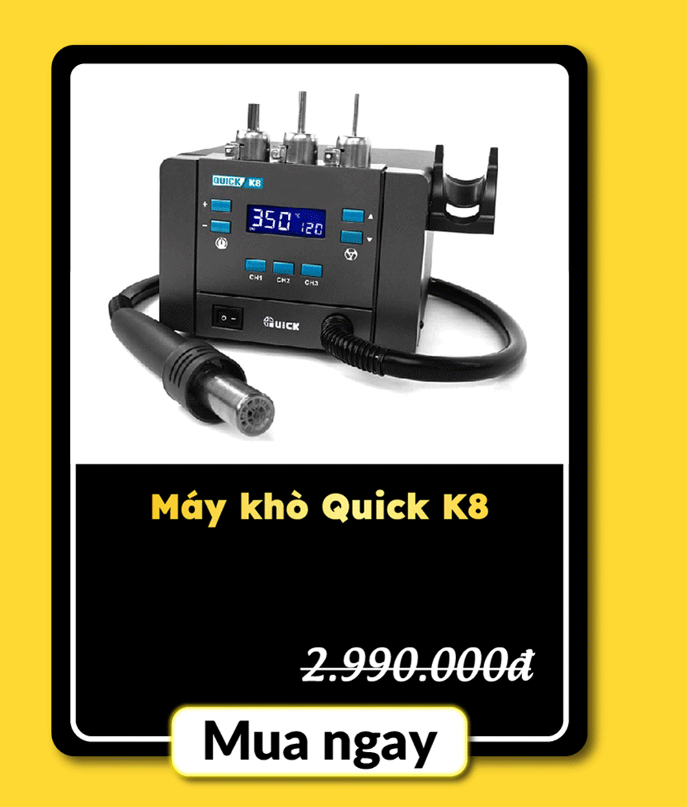Máy khò Quick K8