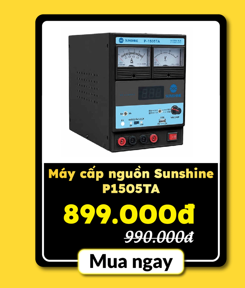 Máy cấp nguồn Sunshine P1505TA