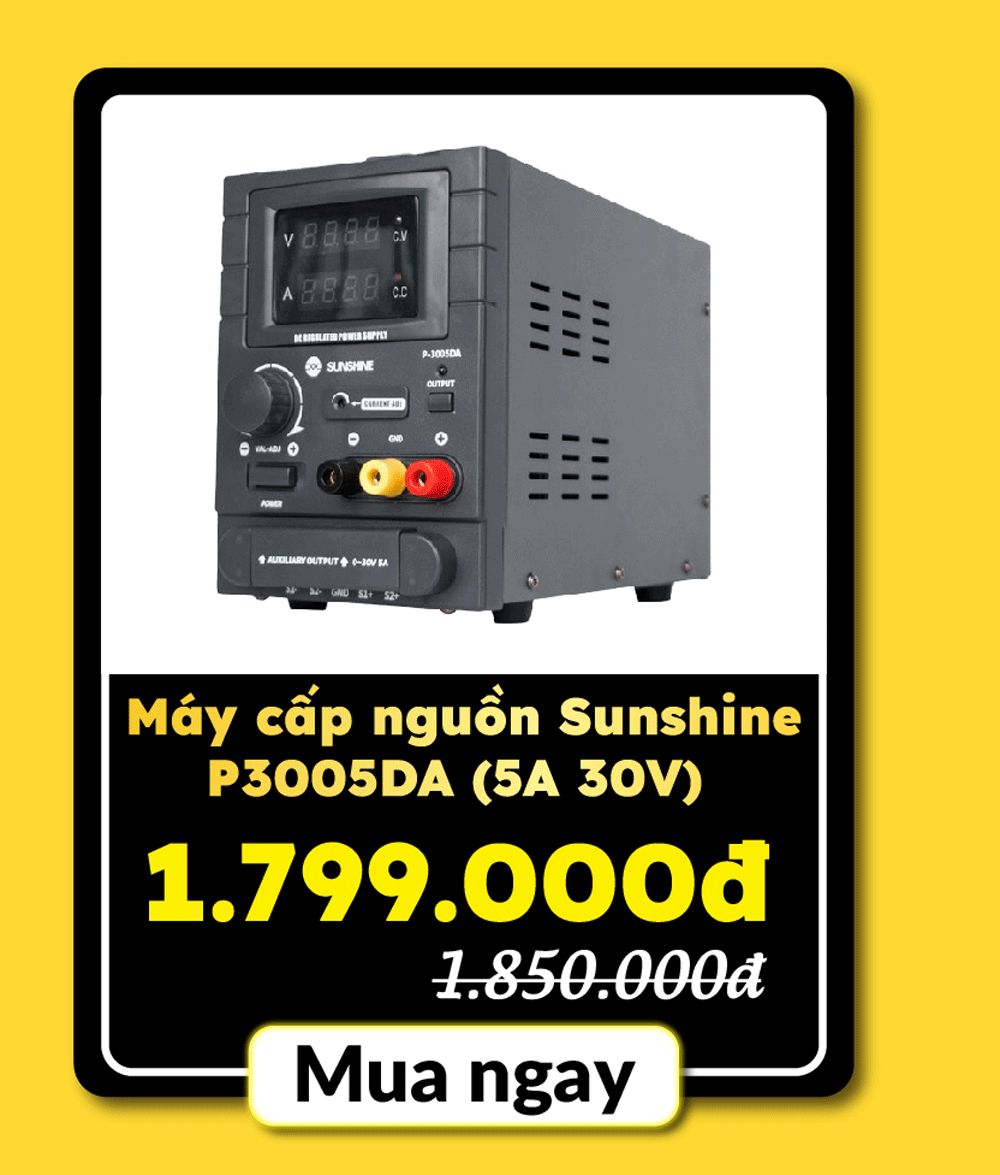 Máy cấp nguồn Sunshine P3005DA