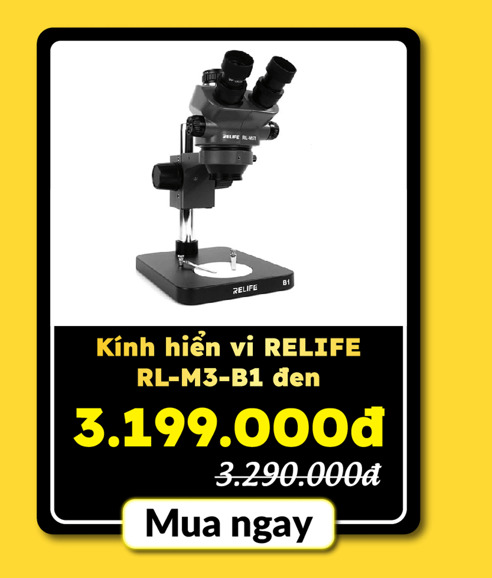 Kính hiển vi RELIFE RL-M3-B1 Đen