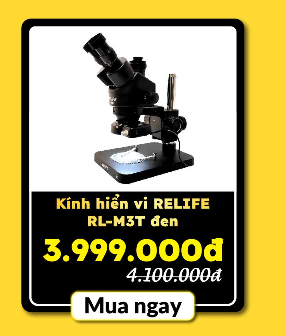 Kính hiển vi Relife RL-M3T Đen