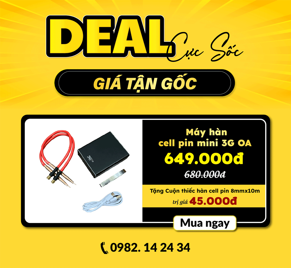 Máy hàn cell pin mini 3GOA