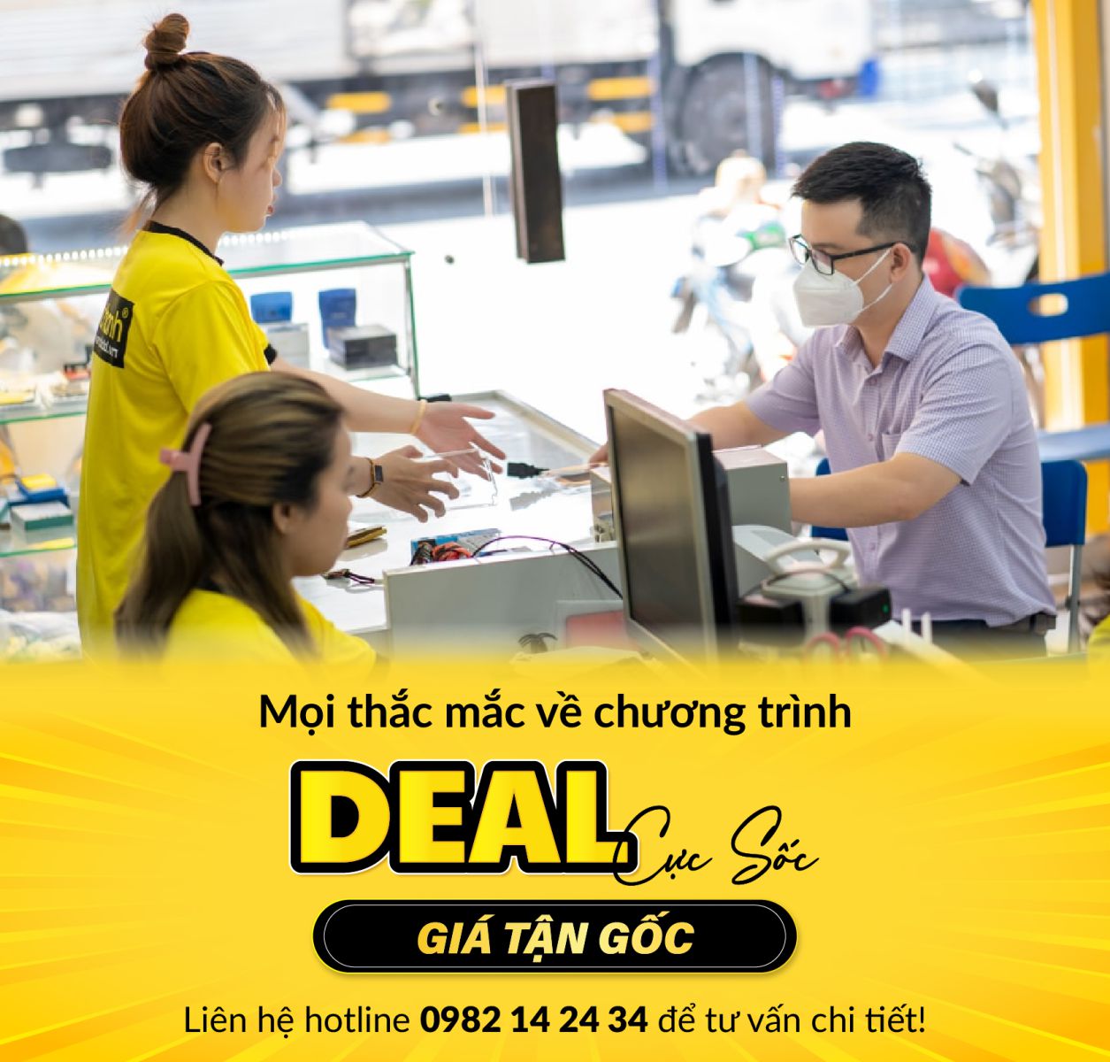 Mọi thắc mắc liên hệ hotline 0982 142 434