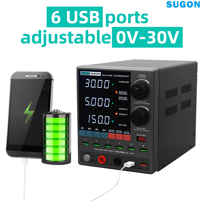 máy cấp nguồn Sugon 3005PM (5A 30V)