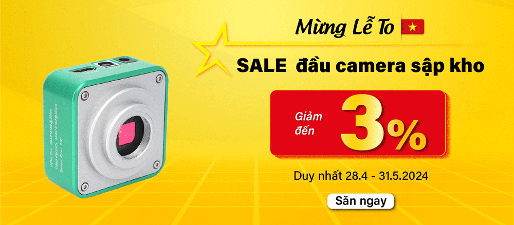 Đầu camera giảm đến 3%