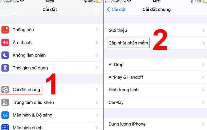 mất biểu tượng app store trên iphone