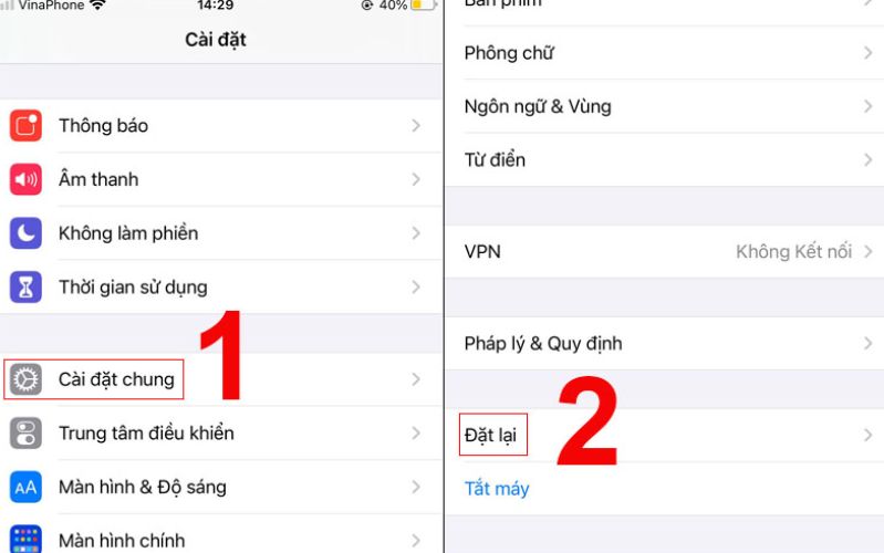 mất biểu tượng app store trên iphone