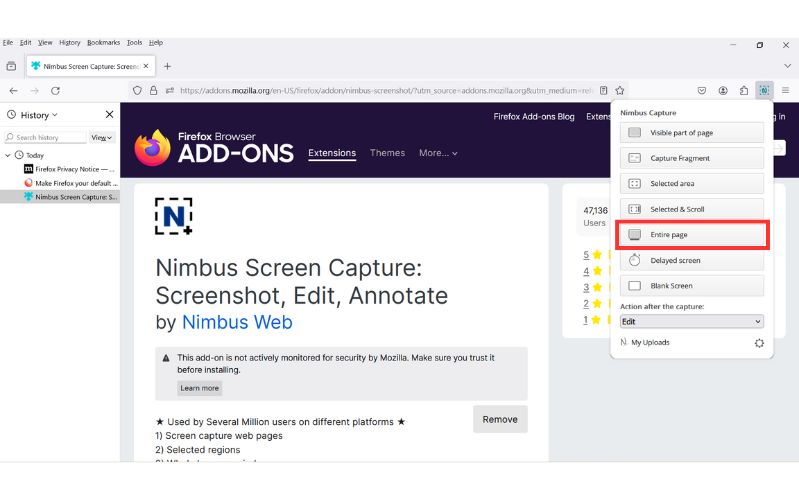Cách chụp màn hình toàn trang web trên Chrome và Firefox