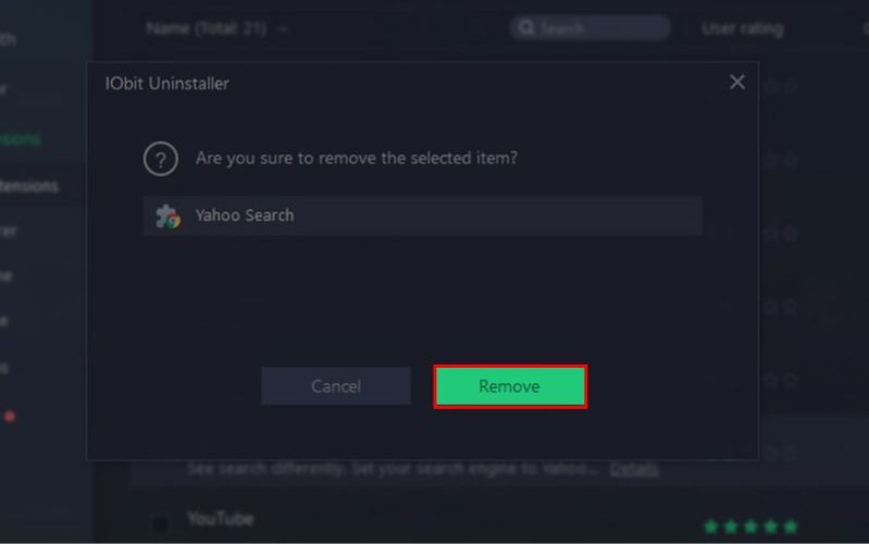 cách gỡ bỏ Yahoo Search trên Google Chrome