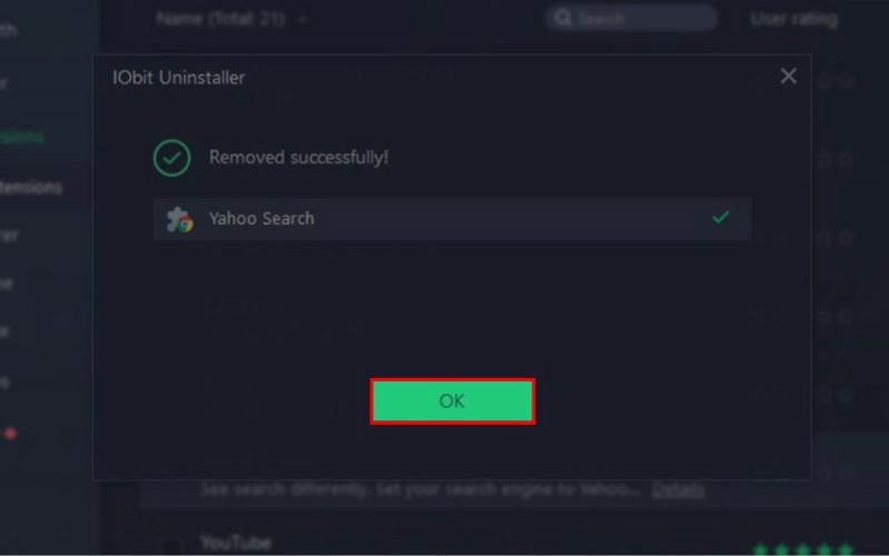 cách gỡ bỏ Yahoo Search trên Google Chrome