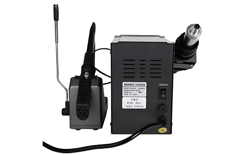 Máy khò + hàn Quick 8586D+ 2in1