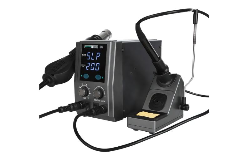 Máy khò + hàn Quick 8586D+ 2in1