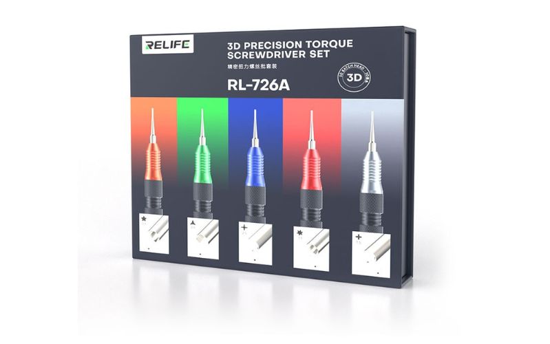 Bộ vít RELIFE RL-726A (5 cây) sửa chữa dễ dàng