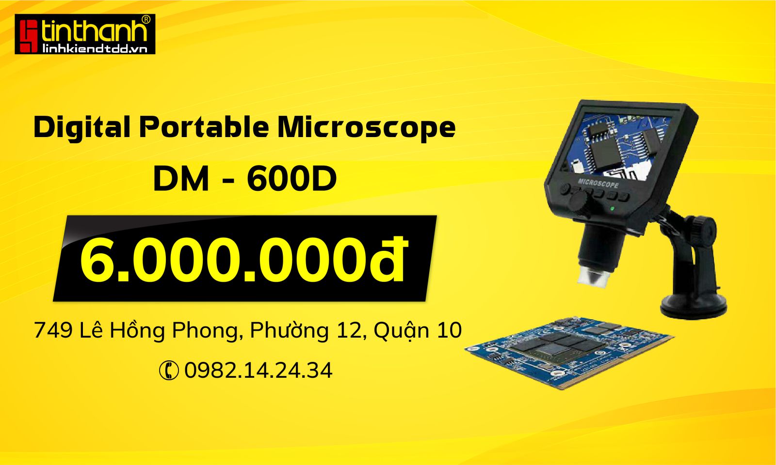 Kính hiển vi sửa điện thoại DM-600D Kính hiển vi sửa điện thoại DM-600D