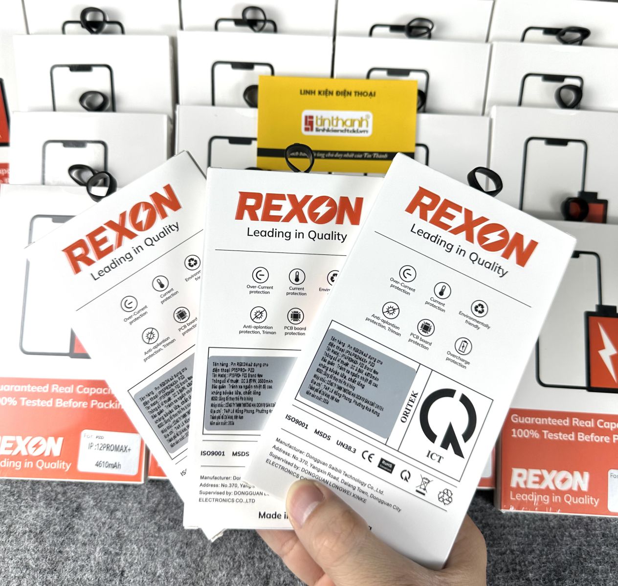 Danh sách chuỗi đại lý ủy quyền và cửa hàng đối tác pin Rexon