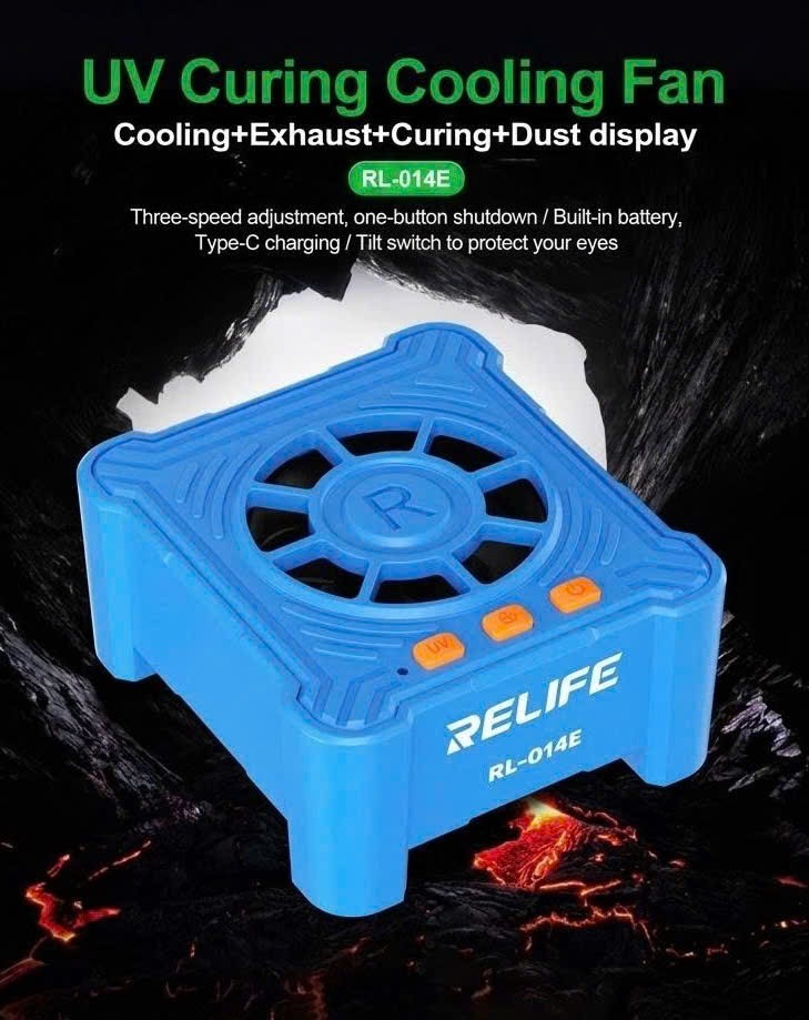 Đèn UV Relife RL-014E tích hợp quạt