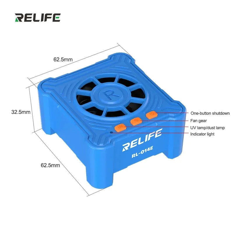 Đèn UV Relife RL-014E tích hợp quạt
