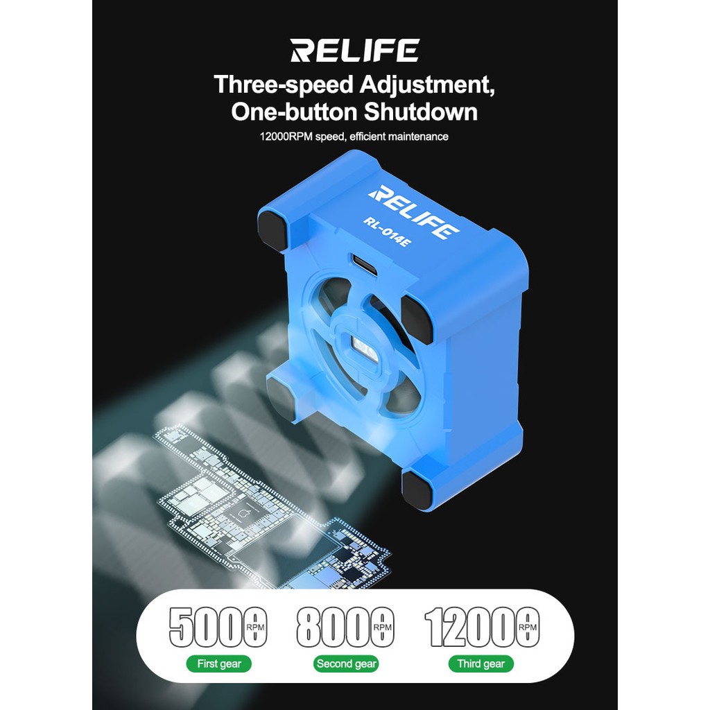 Đèn UV Relife RL-014E tích hợp quạt