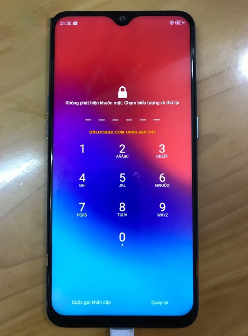 cach mo khoa dien thoai realme h3 Cách mở khóa điện thoại Realme h3